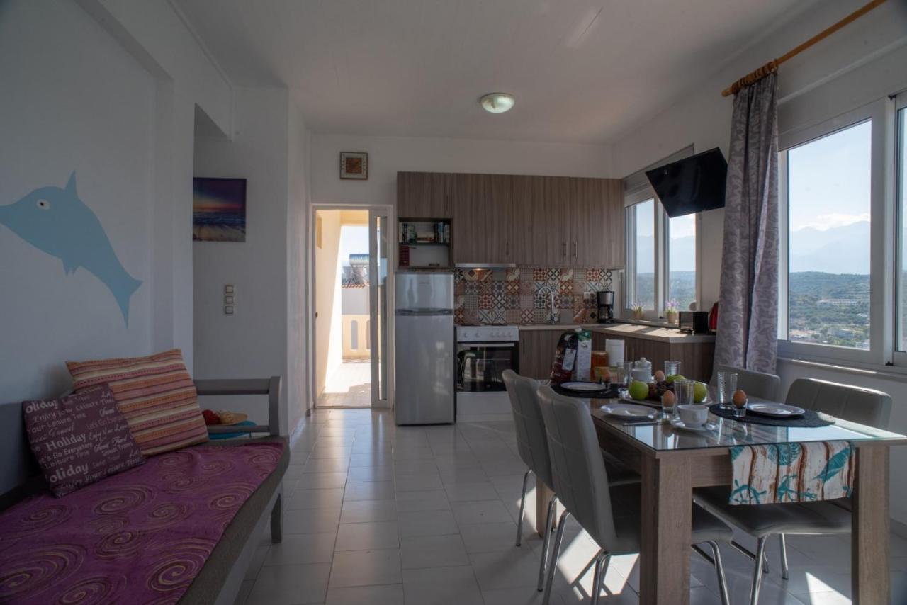 Villa Dina Apartments Almirída Ngoại thất bức ảnh